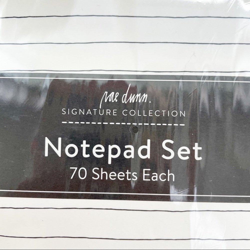 Rae Dunn notepad set ๐ - Picture 3 of 4